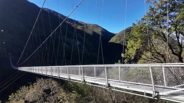 Valvarrone, inaugurato il Ponte dei minatori