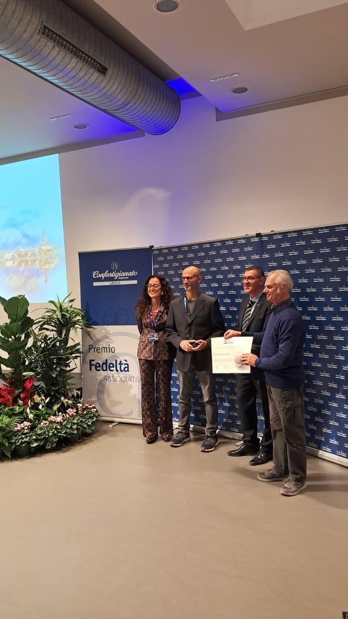 Confartigianato Lecco, 40 anni di fedeltà: premiate 27 aziende
