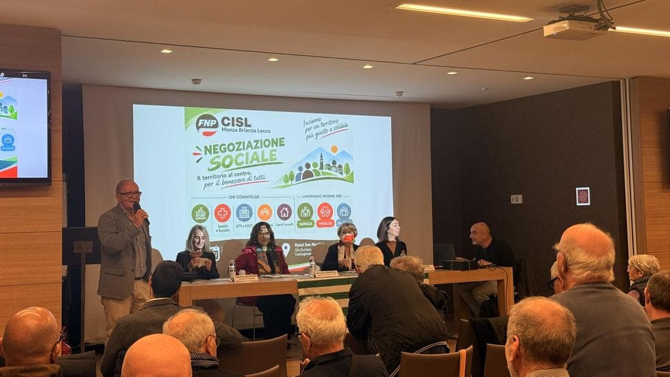 Lecco, oltre 75mila anziani vivono soli: la Cisl rilancia la contrattazione sociale