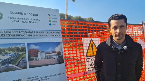 Rogeno, al via il nuovo campus scolastico da 4,8 milioni: apertura prevista nell’autunno 2027