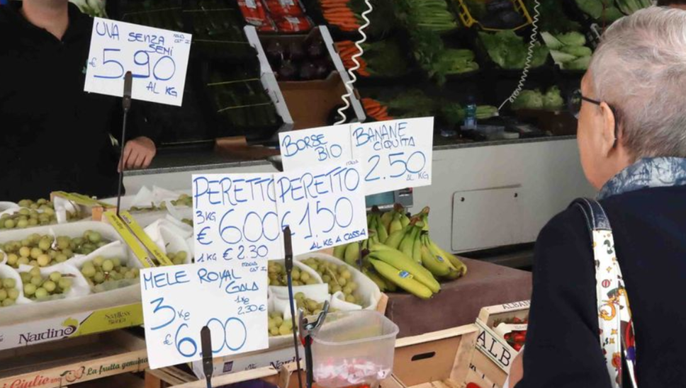 Frena la spesa in Valtellina, a settembre calo del 5,7%