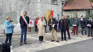 Il piazzale di Foppenico intitolato a Giuseppe Bovara