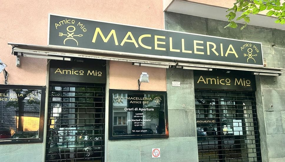 Sorpresa: riapre la macelleria in viale Turati