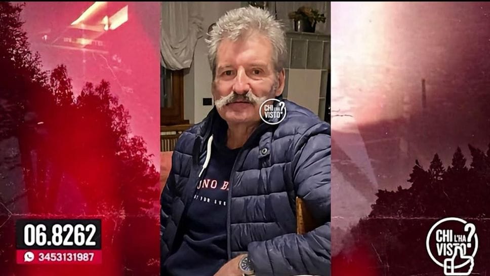 Grosio: Scomparso da giorni Sergio Strambini, l’appello della famiglia passa da Chi l’ha visto