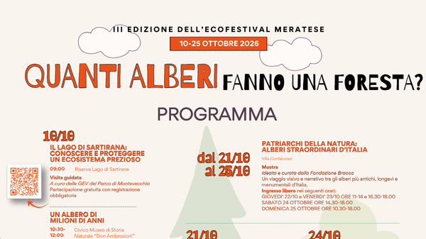 Merate, torna l’Ecofestival. Alberi al centro