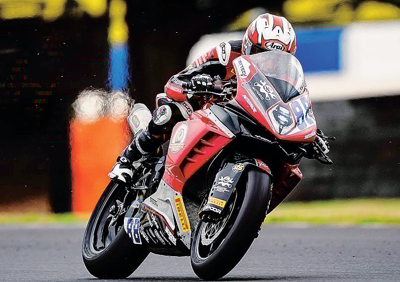 Il pilota del Team di Merate Motozoo Andrea