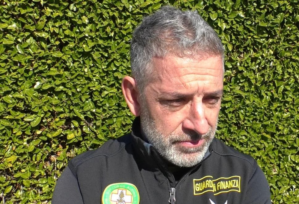 Il comandante del Soccorso alpino della Guardia di Finanza di Sondrio, Christian Maioglio