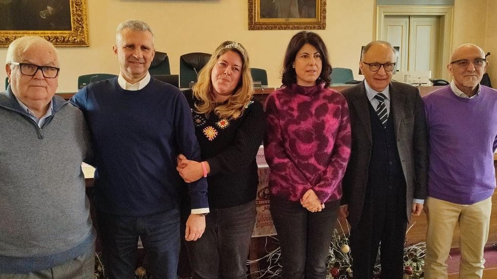 da sinistra Alfredo Polvara, Andrea Vigevano Giovanna Faccilongo, Simona Piazza, Salvatore Cappello e Rudi Engli