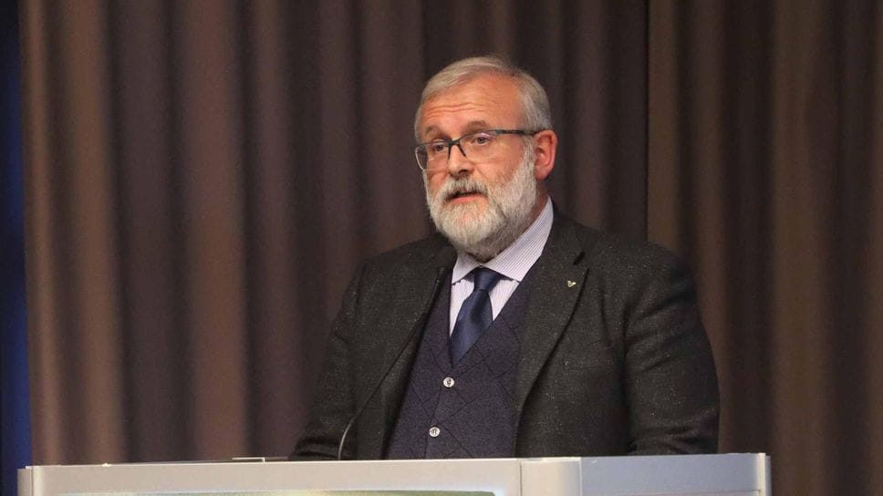 Davide Menegola, presidente della Provincia di Sondrio