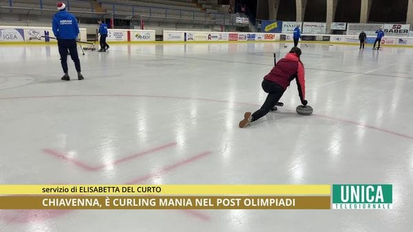 Curling mania a Chiavenna
