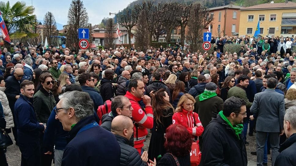 Umberto Bossi, l’ultimo saluto a Pontida