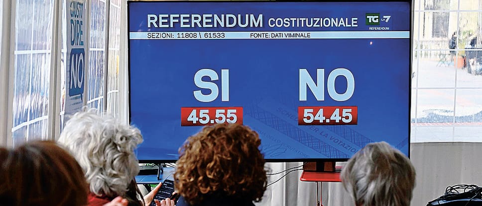 Vince il No, ma non in Valtellina:  è prima in Italia per i Sì