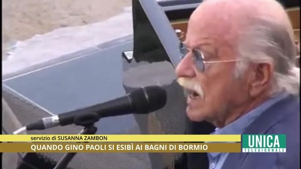 Quando Gino Paoli si esibì ai Bagni Vecchi di Bormio