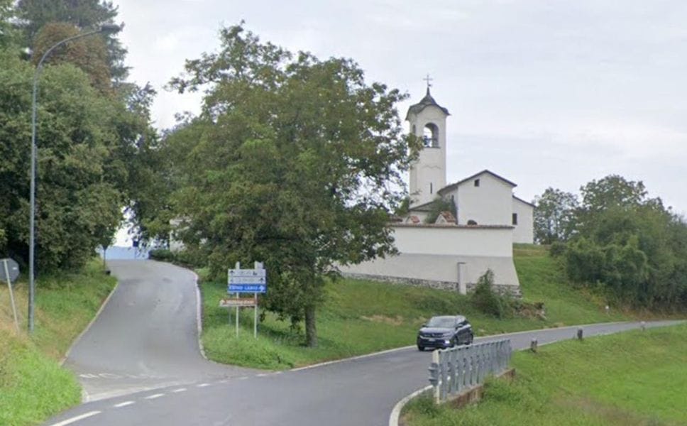 Frana tra Perledo e Esino Lario: strada chiusa