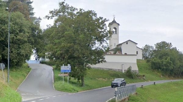 Frana tra Perledo e Esino Lario: strada chiusa