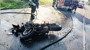 Moto a fuoco in Briantea: grave giovane di Lecco