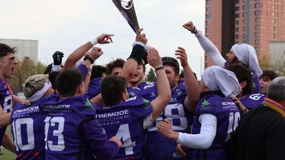 Football americano: brilla la stella dei Valtellina Vikings
