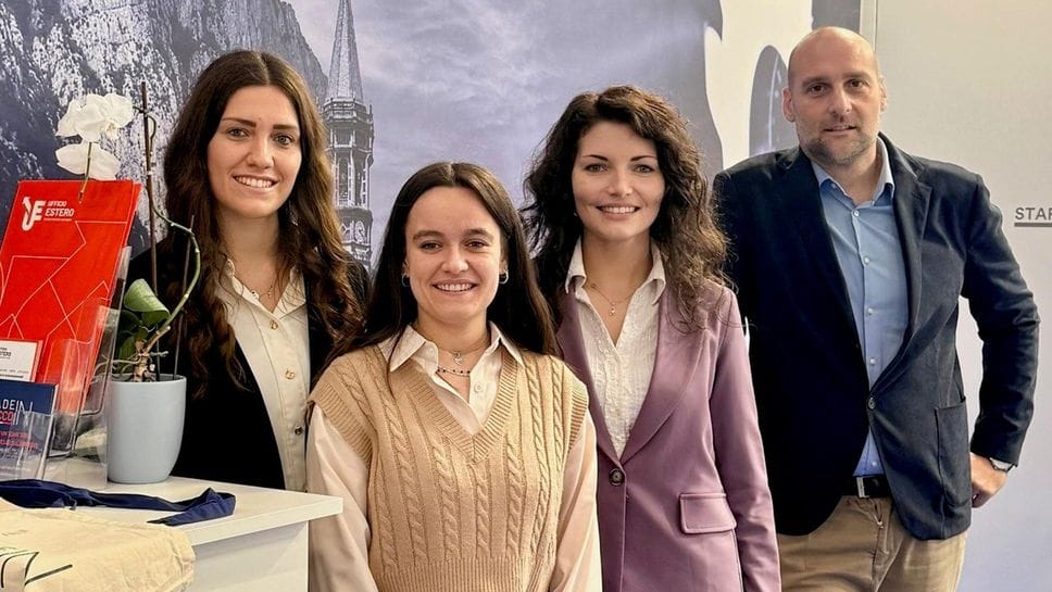 Rete Estero a Mecspe: Michela Zambroni, Federica Mazzuccato, Sara Frusca e Angelo Crippa