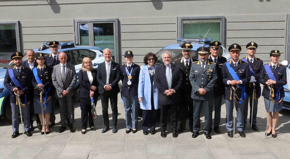 Festa della polizia a Sondrio, i dati del 2025