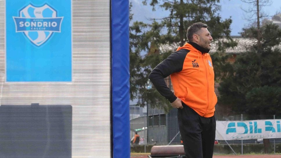 Calcio Sondrio, sfida per la salvezza contro il Caldiero 