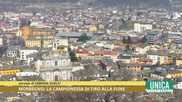 Morbegno: la campionessa di tiro alla fune