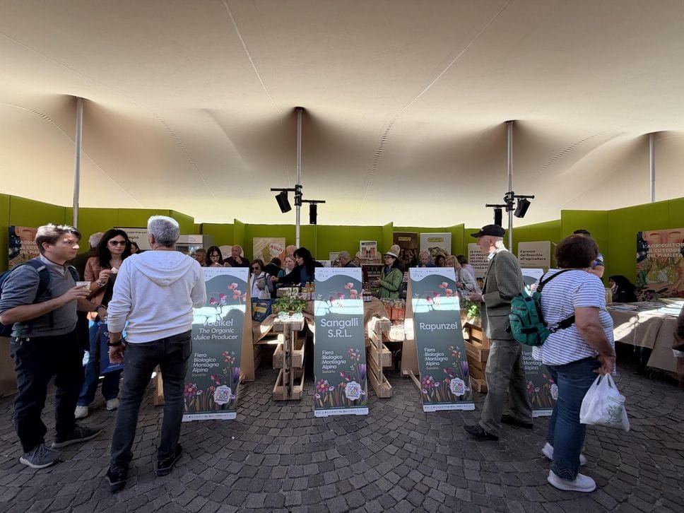 Sondrio, taglio del nastro per la Fiera del biologico