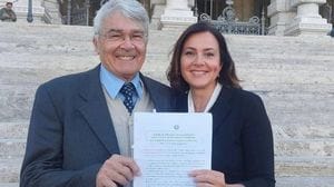 Francesca Losi dal giudice di pace per lesioni all’ex moglie di Castelli