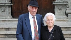 Grosio in festa per Maddalena e Stefano, sposi dal 1956