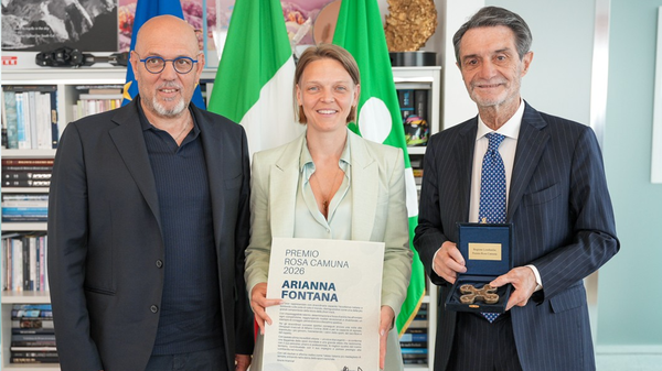 Olimpiadi, premio Rosa Camuna ad Arianna Fontana 