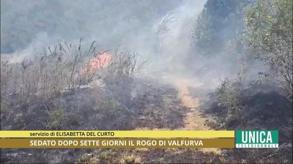Spento dopo sette giorni il rogo di Santa Caterina