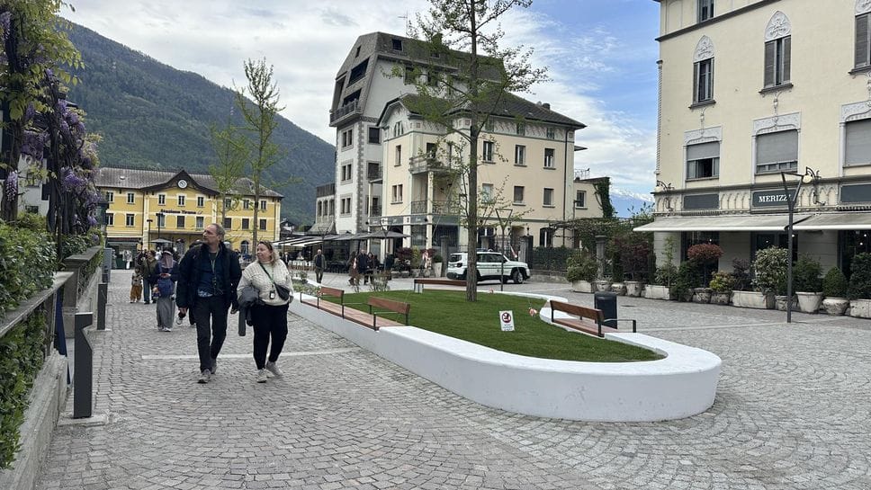Tirano, il nuovo volto di via Mazzini