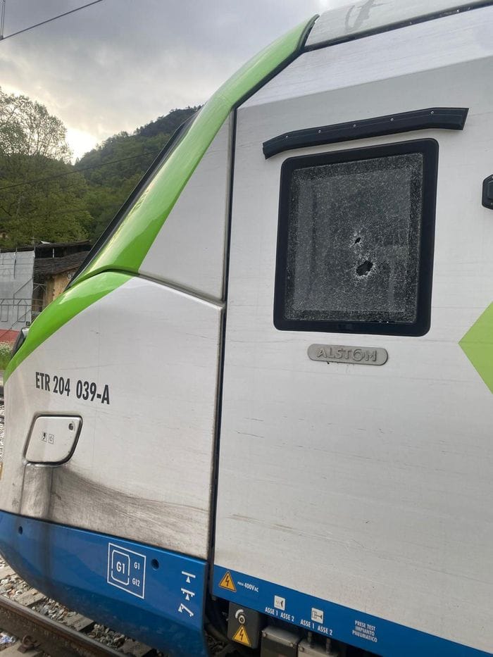 Vandali in stazione a Chiavenna