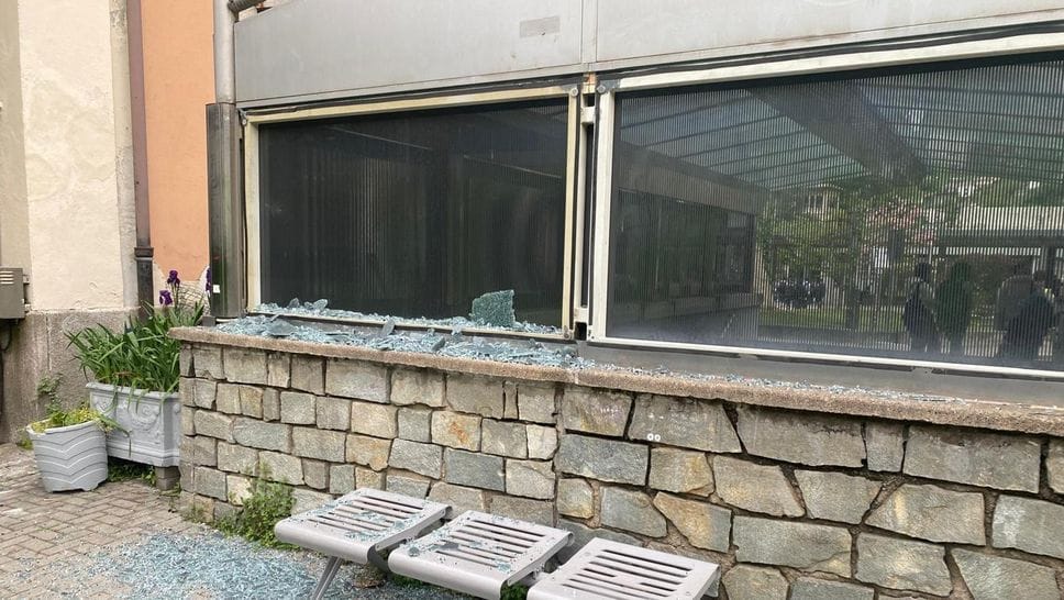 Vandali in stazione a Chiavenna