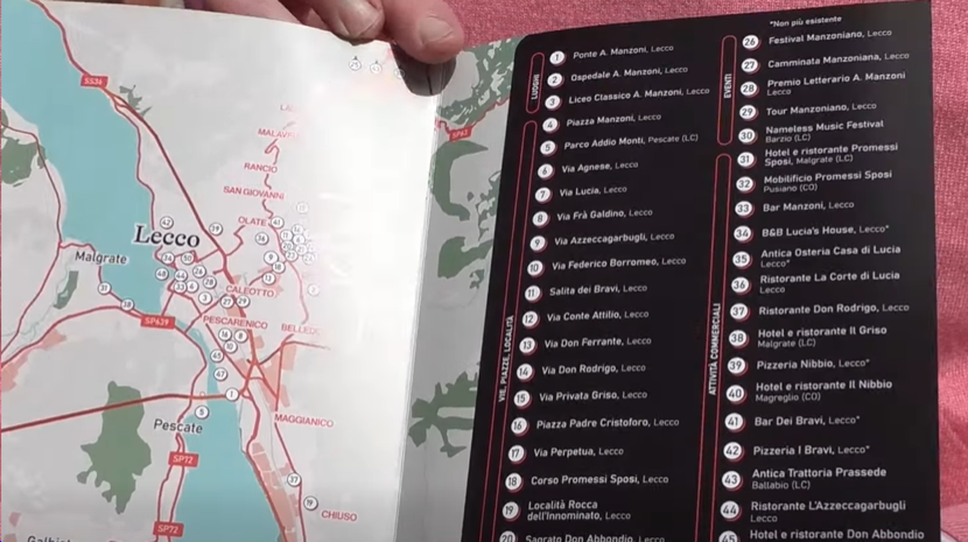 L’eredità de I Promessi Sposi in una mappa