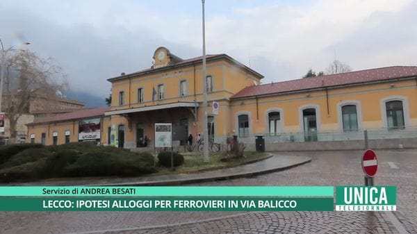 Lecco, ipotesi alloggi per ferrovieri in via Balicco 