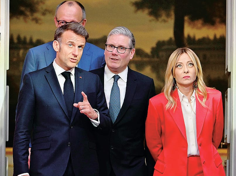 Volenterosi Da meloni  un segnale a europa E usa