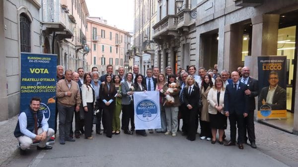 Elezioni Lecco, lista Fratelli d’Italia: guida Minuzzo. «Cambiamo la città»