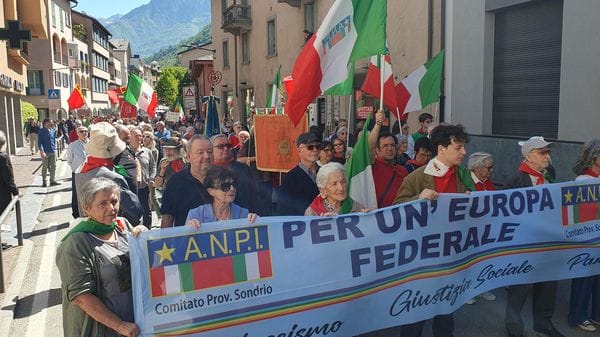 Festa della Liberazione a Morbegno: «Uniti per pace e democrazia»