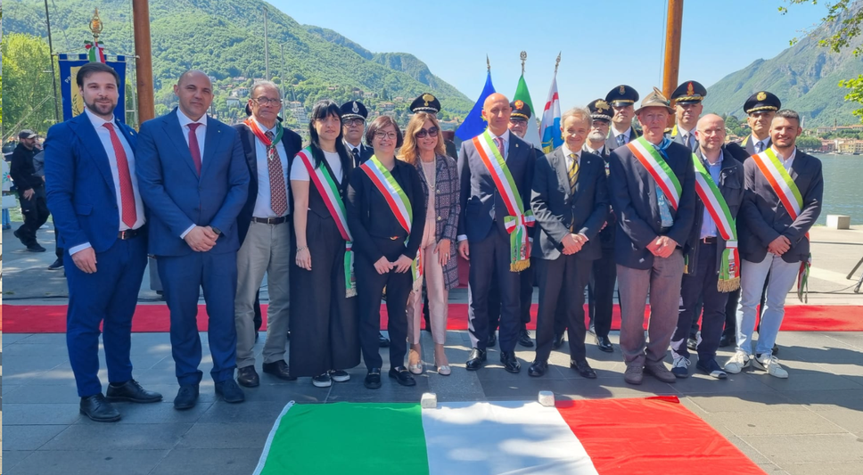 Lecco festeggia il 25 Aprile. Mattinata di celebrazioni in città