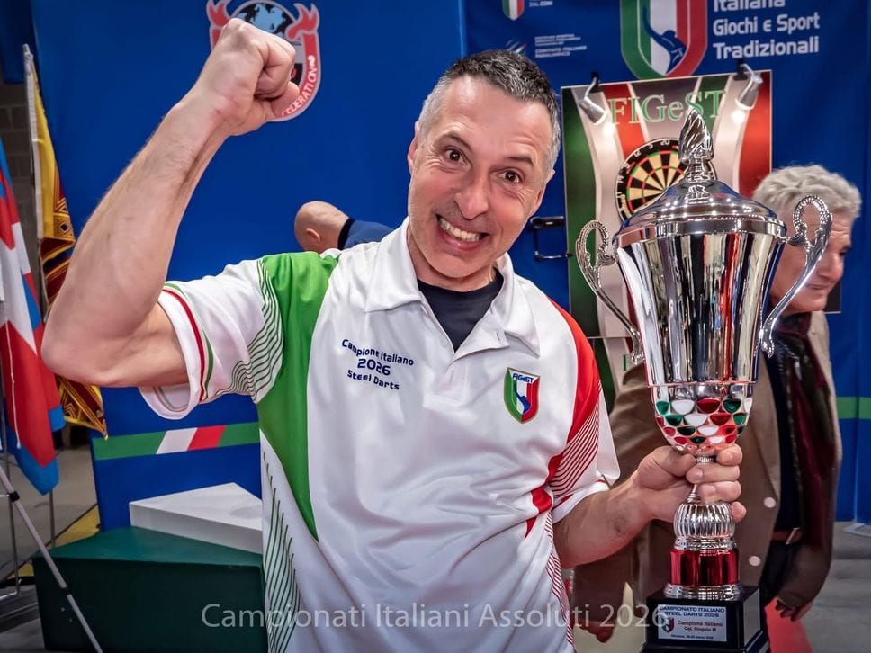 Dalla Valtellina al tetto d’Italia: Trutalli campione di freccette