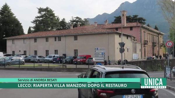 Lecco, riapre Villa Manzoni