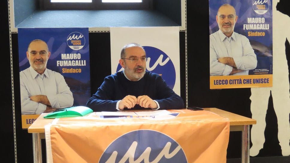 Elezioni a Lecco, le priorità di Mauro Fumagalli: «Casa, silos e taglio dell’Irpef»