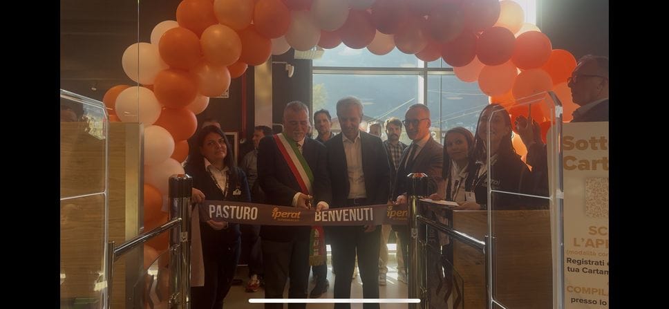 Pasturo, Iperal apre il suo cinquantasettesimo supermercato