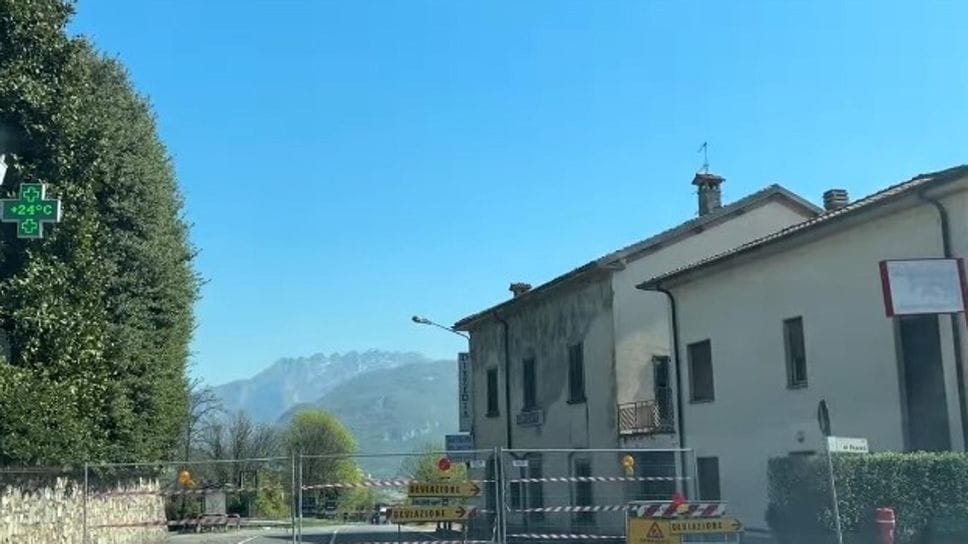 Suello, chiusura della Sp Como-Lecco: traffico in tilt e disagi