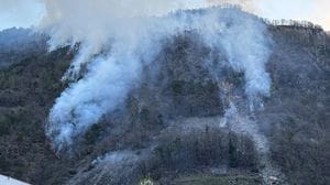 Incendio vicino ai binari, stop al Trenino Rosso del Bernina