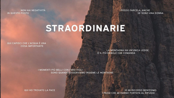 A Galbiate il docu-film “Straordinarie”, dedicato alle donne dei rifugi alpini