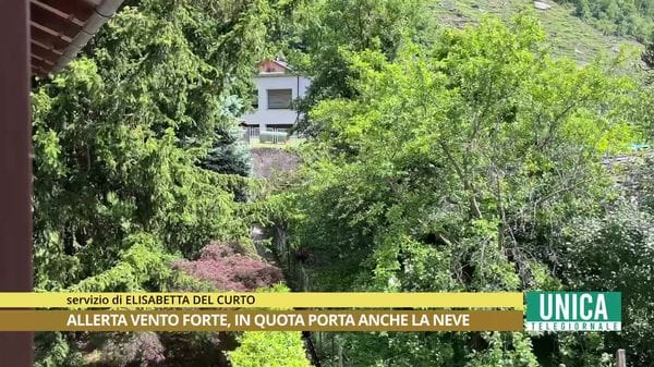 Allerta vento forte, in quota porta anche la neve