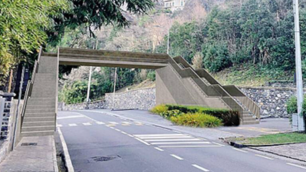 Posteggio, ponte pedonale e rotonde. Le ricette anti traffico di Perledo