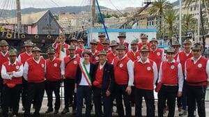 Scarpina fra gli scarponi: a 92 anni da Grosio a Genova per sfilare