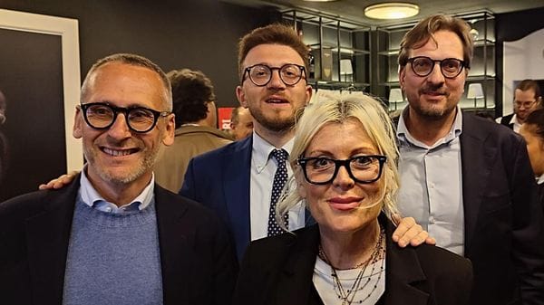 Guidesi a Lecco con la Lega per sostenere la candidatura di Boscagli